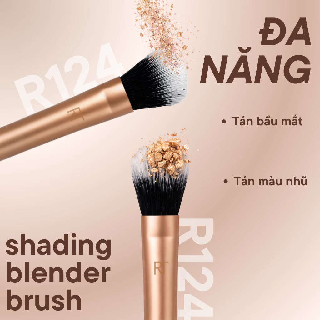Cọ Tán Mắt Shading RT Real Techniques Shading Blender Brush R124
